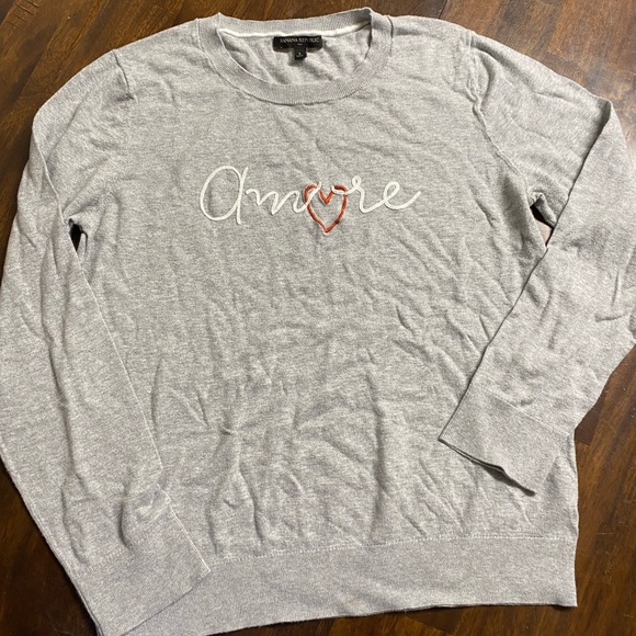 Banana Republic Sweaters - Banana Republic Women’s Grey AMORE Sweater size large